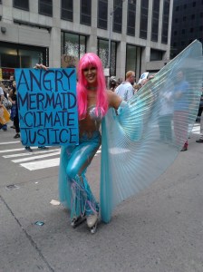 Climate Change march in NYC, 2014