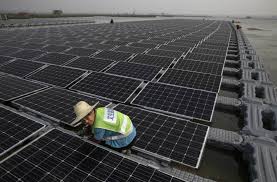 China is investing in solar technologies.
