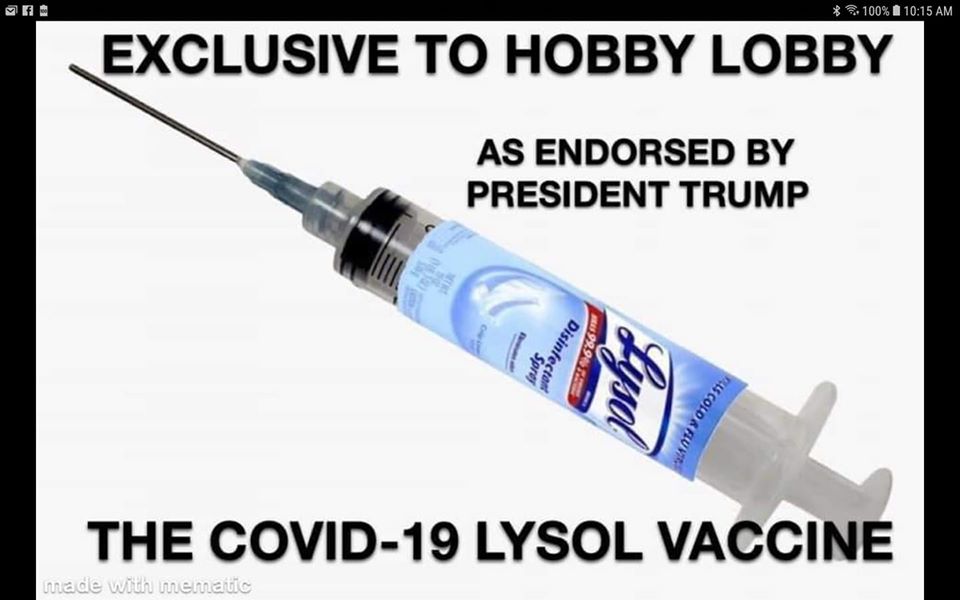 Another brilliant Trump idea